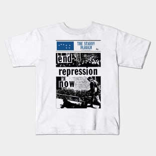 End Repression Now - The Starry Plough Kids T-Shirt